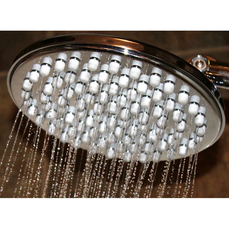 ShowerMe Rain Adjustable Shower Head 2.5 GPM GPM with Aerating
